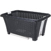 Excellent houseware wasmand met poten 60x40x60cm