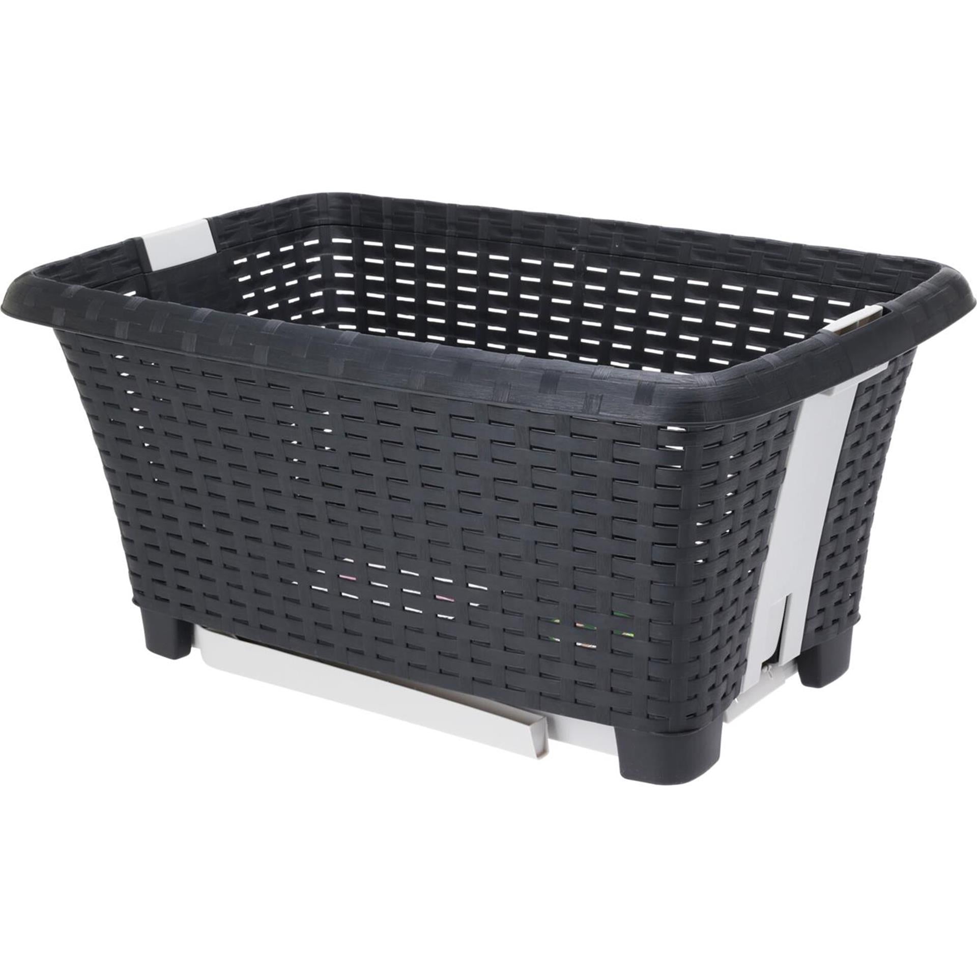 Excellent houseware wasmand met poten 60x40x60cm