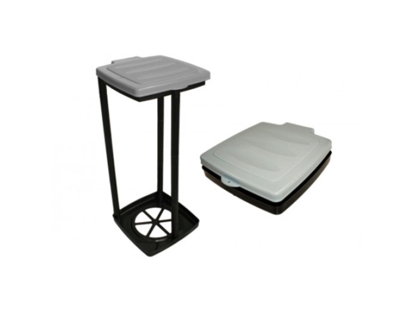 Ottimo porta sacco spazzatura casalinghi 60lt bianco