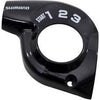 Shimano Afdekkap SL-3S35 Nexus 3 polypropyleen zwart wit