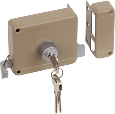 Cerradura de llanta Yale 634-635 | 1 vuelta con cilindro exterior fijo | diámetro 50 mm | dirección de rotación 2. - 7225122