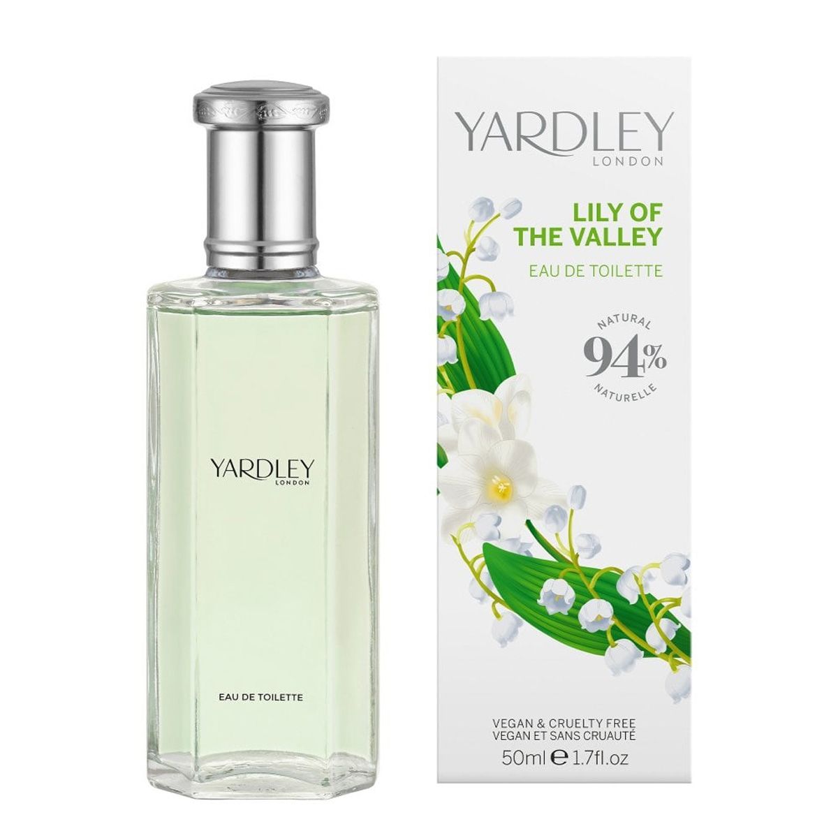 Yardley London Inglés Eau de Toilette Lily del valle 50ml