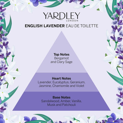 Yardley London Inglés Eau de Toilette Lavender 125ml