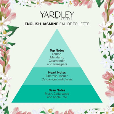 Yardley London eau de toilette jazmín inglés 125ml