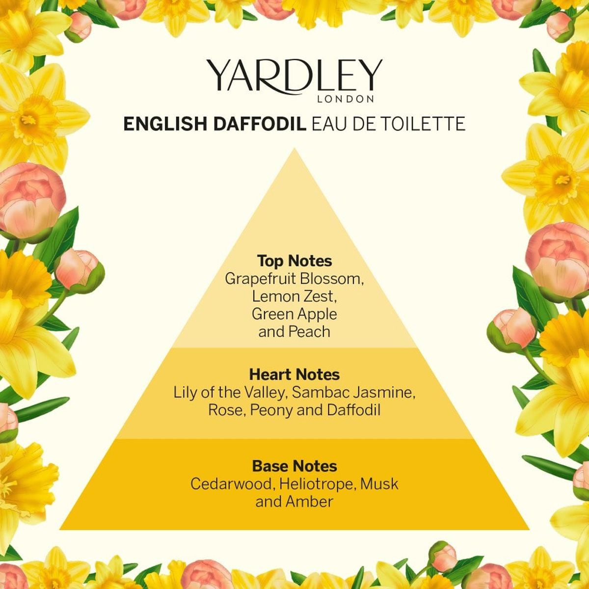 Yardley London English Daffodil eau de toilette 125 ml