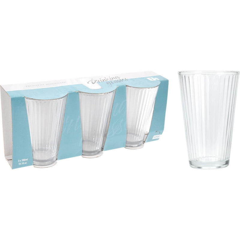 Excellent houseware drinkglazenset 3-delig 300ml