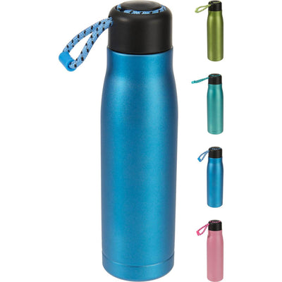 Eccellente caraffa termica per casalinghi in acciaio inox 500 ml 6,8x24,8 cm 4 colori assortiti