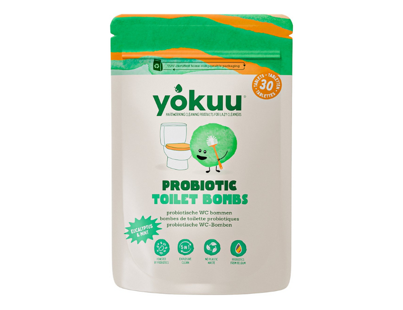 Compresse di toilette per toilette yokuu 3 in 1 30 pezzi