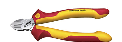 Wiha afstrip-zijkniptang professional electric met dynamicjoint® | 160 mm | 6 1 2 | in blisterverpakking - 27431 - 27431