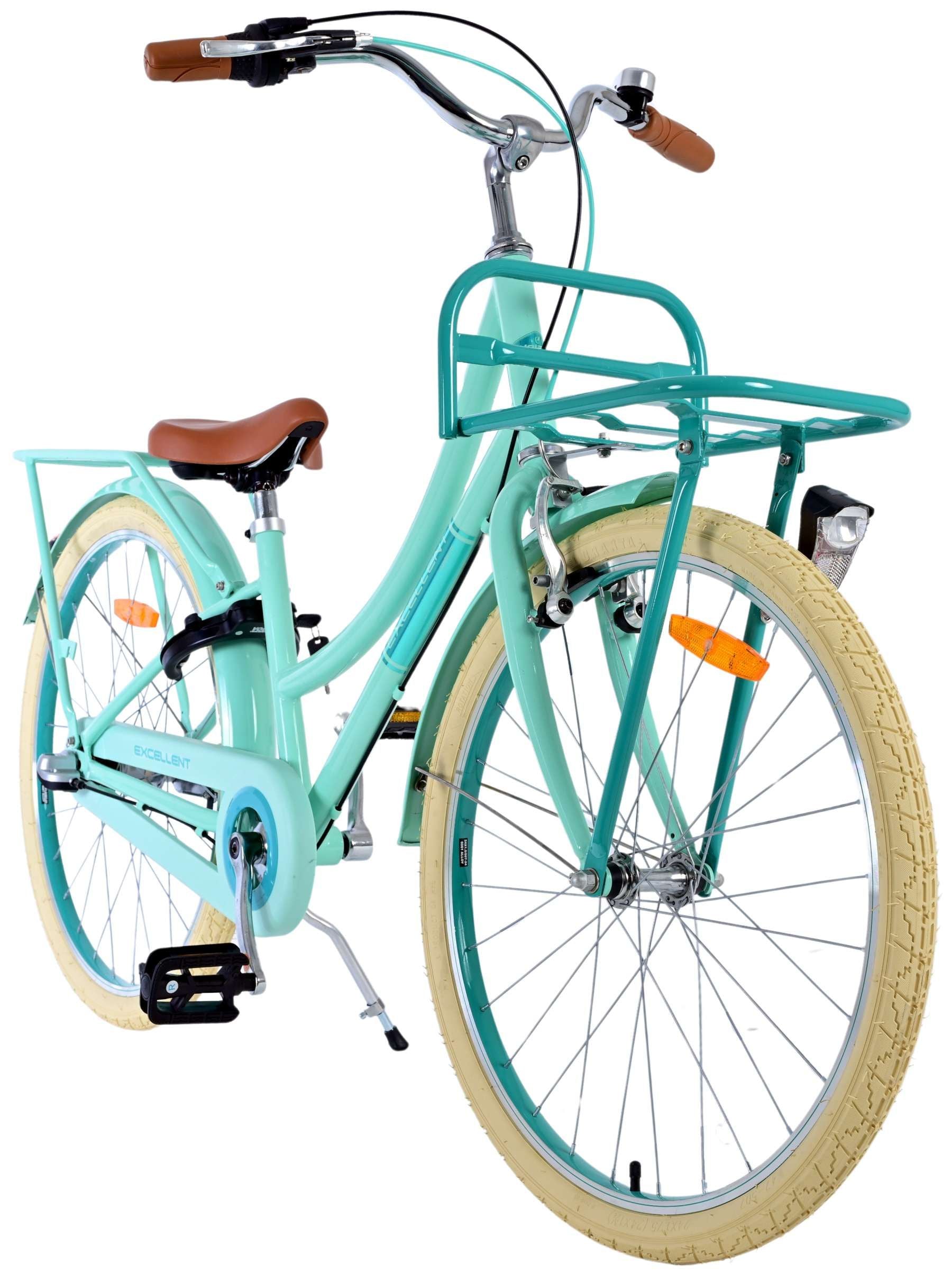 Vlatare eccellente bicicletta per bambini - ragazze - 24 pollici - verde - 3 marce