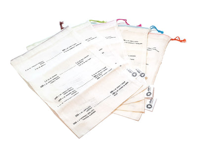 ¡Ah! ¡Mesa! Bolsa de frutas y verduras a granel M 20x30cm 50st