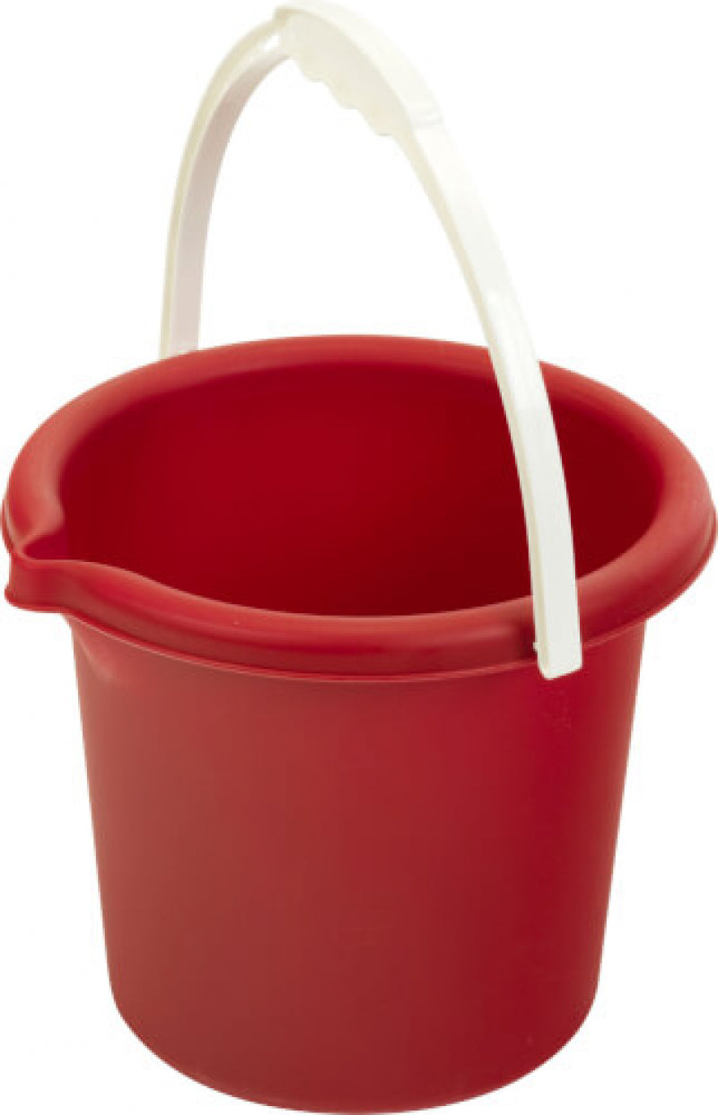 Secchiello per sabbia piccolo rosso (plastica riciclata)