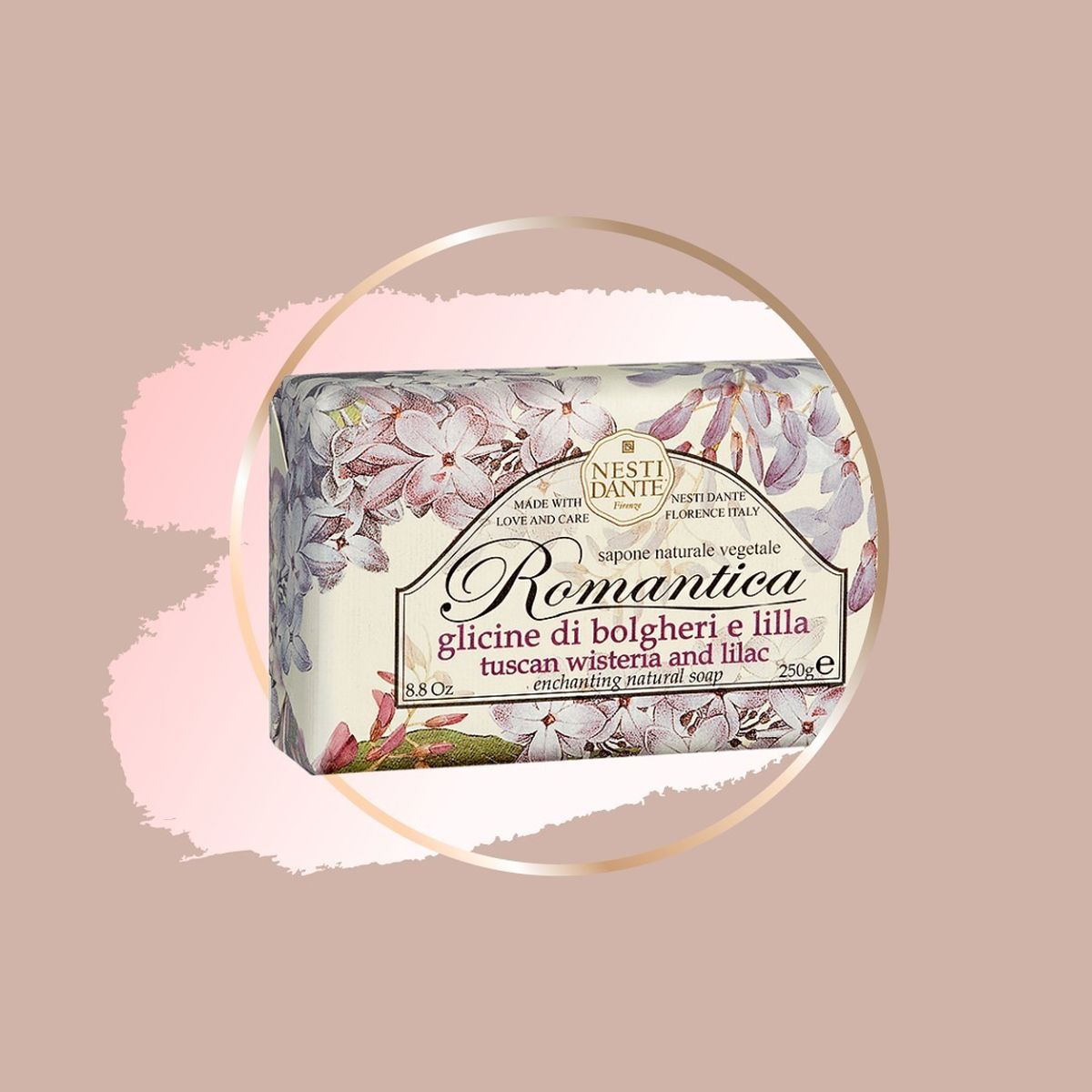 Nesti Dante Nesti Dante Romantica Toscana Wisteria Liliac sapone 250GR.