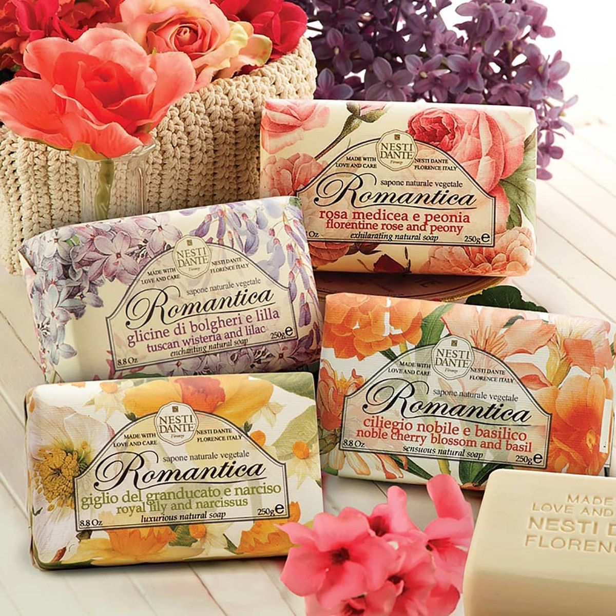 Nesti Dante Nesti Dante Romantica Toscana Wisteria Liliac sapone 250GR.