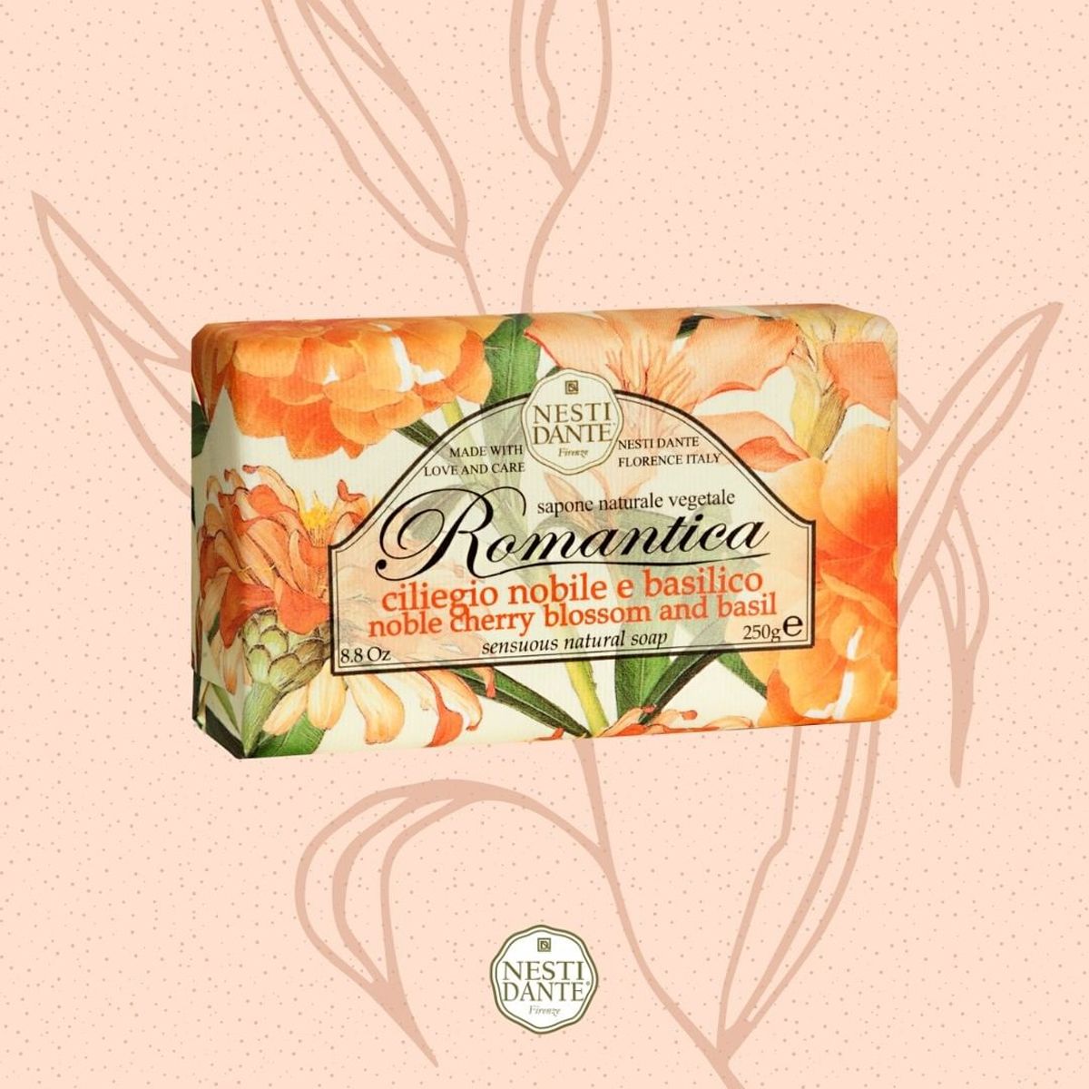 Nesti Dante Nesti Dante Romantica Noble Cherry Blossom sapone 250gr.