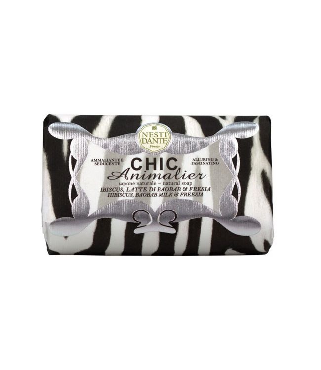 Nesti Dante Nesti Dante Chic Animalier Hibiscus, Baobab Milk Freesia Soap 250GR.