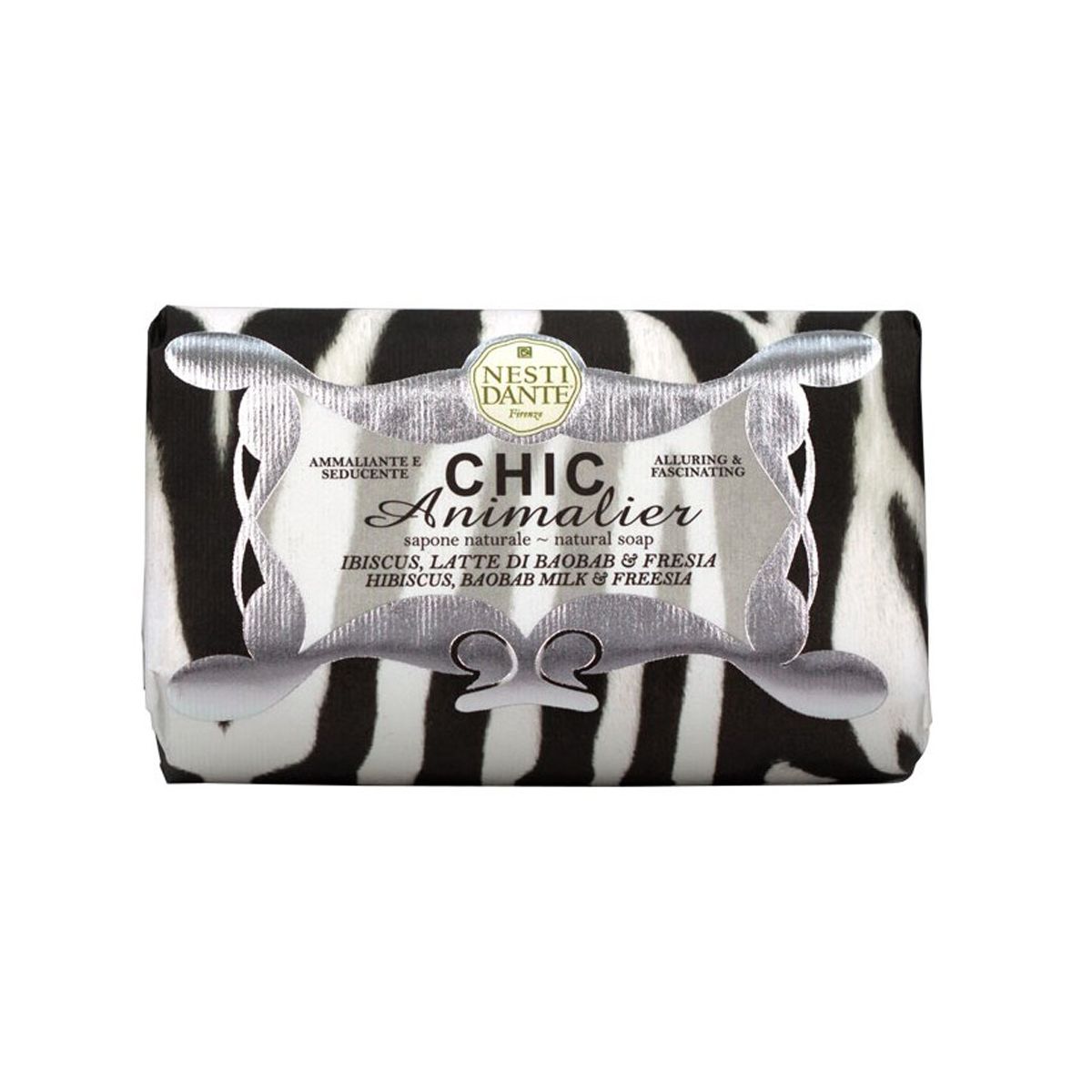 Nesti Dante Nesti Dante Chic Animalier Hibiscus, Baobab Milk Freesia Soap 250GR.