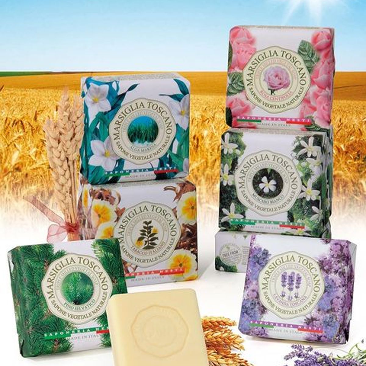 Nesti Dante Nesti Dante Marsiglia Toscano Muschio Bianco Soap 200gr.