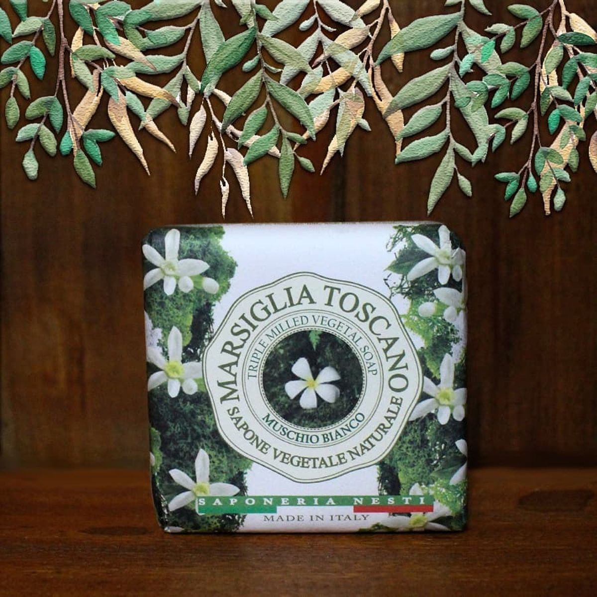 Nesti Dante Nesti Dante Marsiglia Toscano Muschio Bianco Soap 200gr.