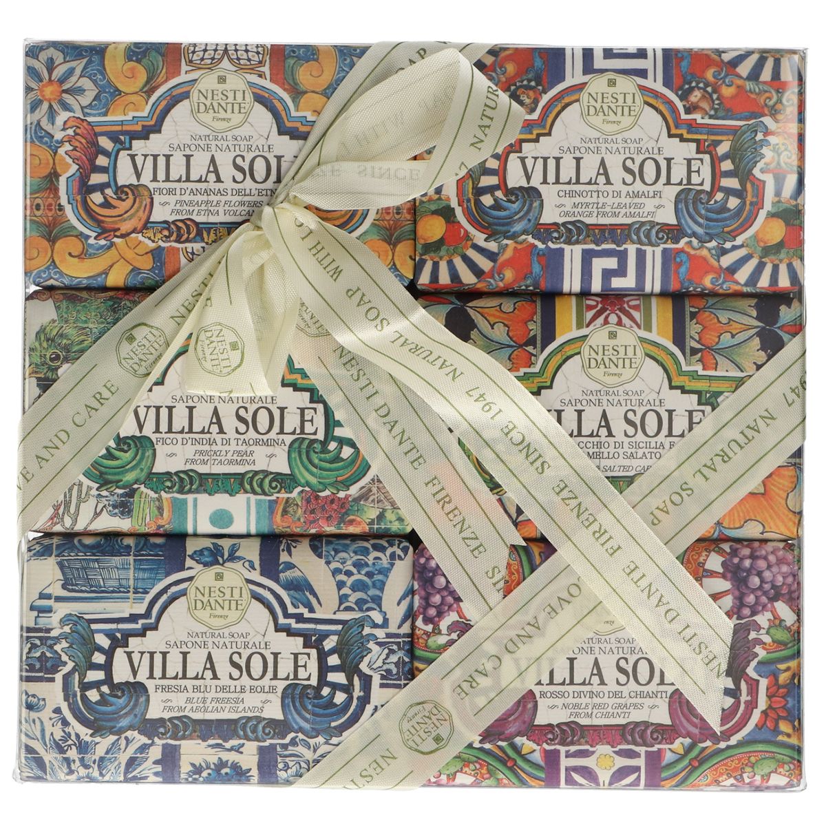 Jabón de regalo Nesti Dante Romantica 6x150gr.