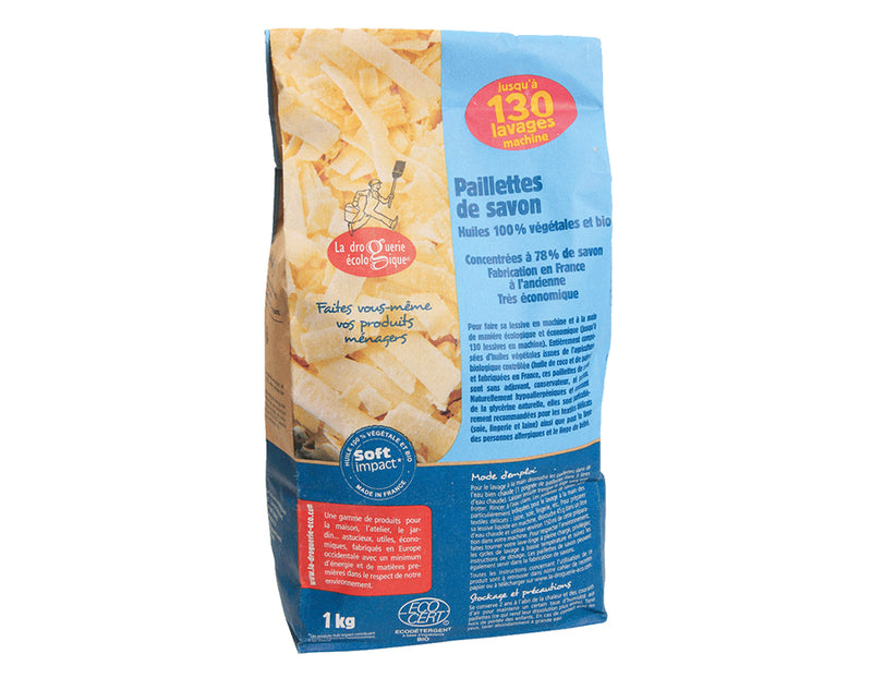 LA Droguerie Ecologique Soap Flakes Vegetable Organic 1 kg