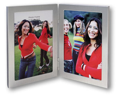 Frame di foto zep 8702v2 argento 2x 13x18 cm