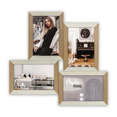 Frame di foto Zep DN496W Vercelli White 4Q 4x 10x15 cm