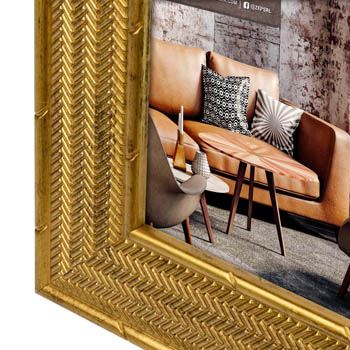 Marco de fotos ZEP KA857G Andria Gold 13x18 cm