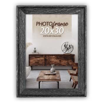Frame di foto Zep RT223L Torino Black 20x30 cm