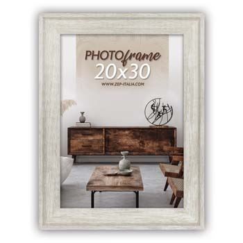 Frame di foto Zep RT523W Torino White 20x30 cm