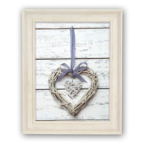 Zep Photo Frame U368W Vintage Resia White 15x20 cm