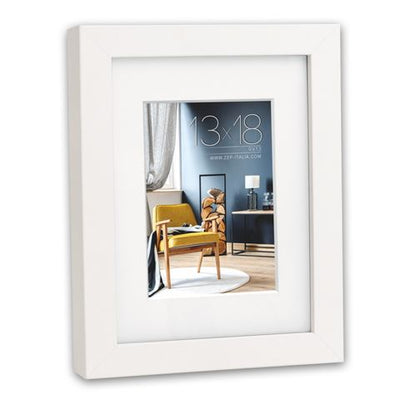 Frame di foto ZEP V5920W Niki White 15x15 20x20 cm