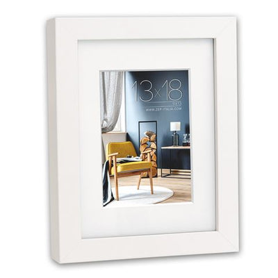 Frame di foto ZEP V5960W Niki White 30x40 40x60 cm