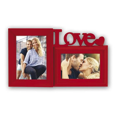 Frame di foto zep xb12r Caracas rosso 10x15 13x18 cm