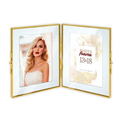 Frame di foto ZEP XF8246 Bruxelles Gold 2x 10x15 cm