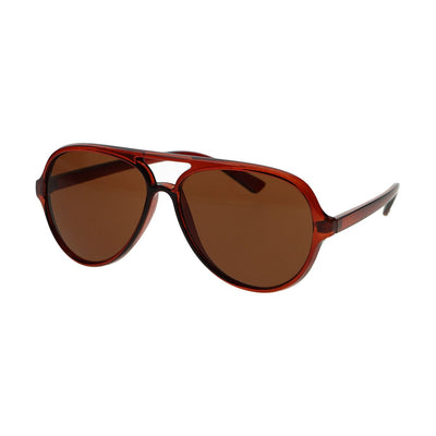 Spectrum Spectrum Gafas de sol Vintage Pilot Brown Ladies