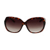 Spectrum Spectrum occhiali da sole ovali Great Gradient Brown Tortoise Ladies