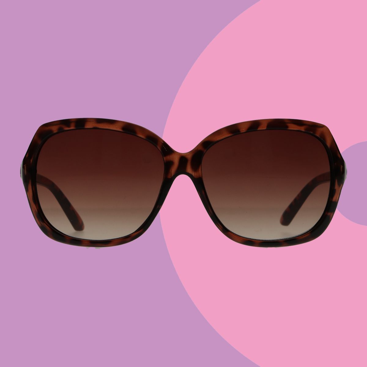 Spectrum Spectrum occhiali da sole ovali Great Gradient Brown Tortoise Ladies