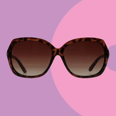 Spectrum Gafas de sol Spectrum damas de tortuga marrón oval