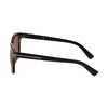 Spectrum zonnebril vierkant tortoise mat zwart dames