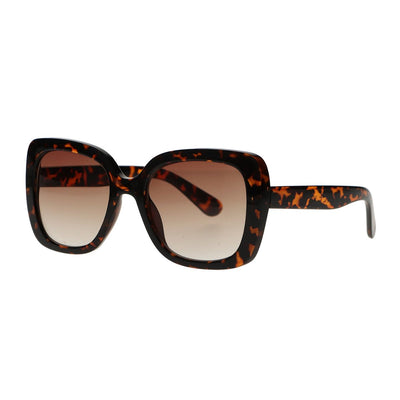 Spectrum Spectrum Gafas de sol Declaración Butterfly Tortoise Brown Glass Damas