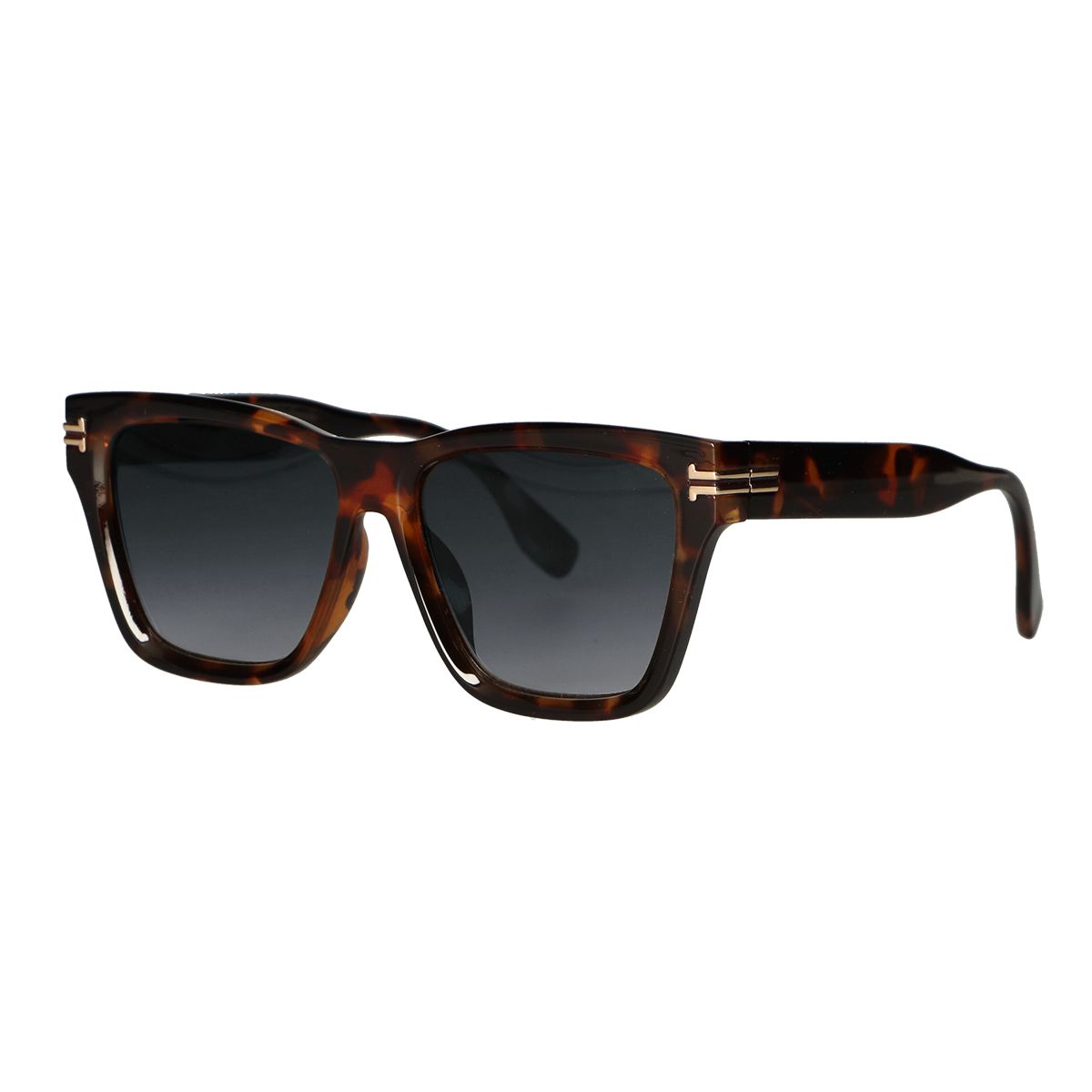 Spectrum Spectrum occhiali da sole Tartaruga quadrata Smoke Glass Ladies