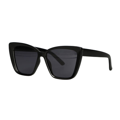 Spectrum zonnebril statement vlinder zwart smoke glas dames