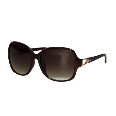 Gafas de sol de espectro damas redondas marrón oscuro