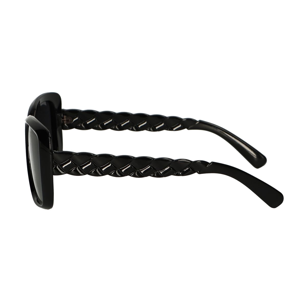 Gafas de sol de espectro Damas trenzadas negras