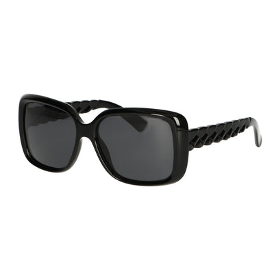 Gafas de sol de espectro Damas trenzadas negras