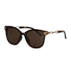 Occhiali da sole a spettro Havanna Gold Ladies