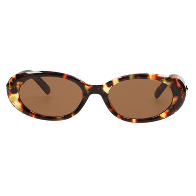 Gafas de sol Spectrum ovaladas havana marrón vidrio damas