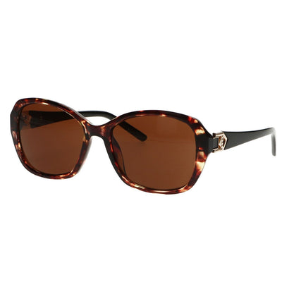 Occhiali da sole Spectrum da donna in vetro havana marrone