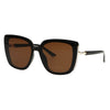 Gafas de sol Spectrum mariposa cristal marrón señoras